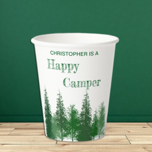ウッドランドツリーズ誕生日 紙コップ