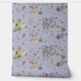 ウッドランドテーマキッズルーム 壁紙