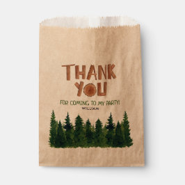 ウッドランドテーマサンキューユー誕生日 フェイバーバッグ