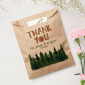 ウッドランドテーマサンキューユー誕生日 フェイバーバッグ (封をした状態)