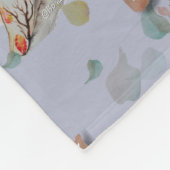 ウッドランドテーマベビー フリースブランケット (角)