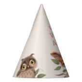 ウッドランドテーマ誕生日パーティーfor Boy パーティーハット (左)