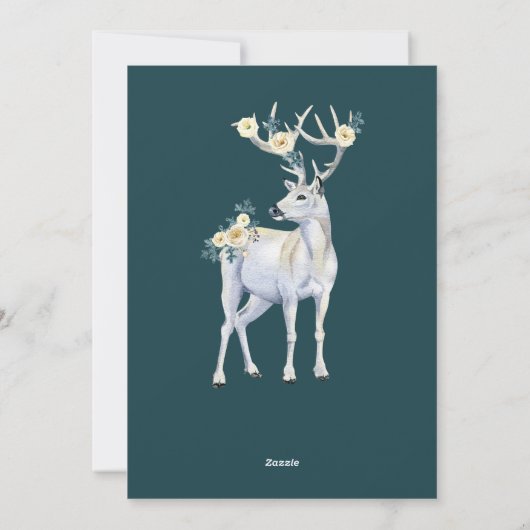 ウッドランドディアウィンターフォレスト シーズンカード (裏面)