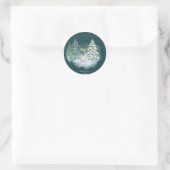 ウッドランドディアウィンターフォレスト ラウンドシール (バッグ)