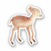 ウッドランドディアウォーター色 シール (正面)