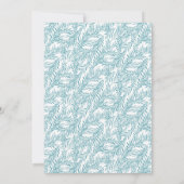 ウッドランドディアカップルのシャワー招待状 招待状 (裏面)