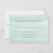 ウッドランドディアクリスマスパーティーRSVPカード 招待状 (裏面)