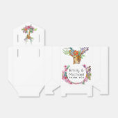 ウッドランドディアテーマのパーティー供給カスタム フェイバーボックス (折り畳みなし)