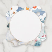 ウッドランドディアトゥインクルスターサンキューベイビーシャワー フェイバータグ (裏面)