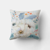 ウッドランドディアトゥインクルスターベビー名ギフトフローラ クッション (裏面)