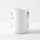 ウッドランドディアドーとベビー子女My Gigi Loves Me モーフィングマグカップ (中央)