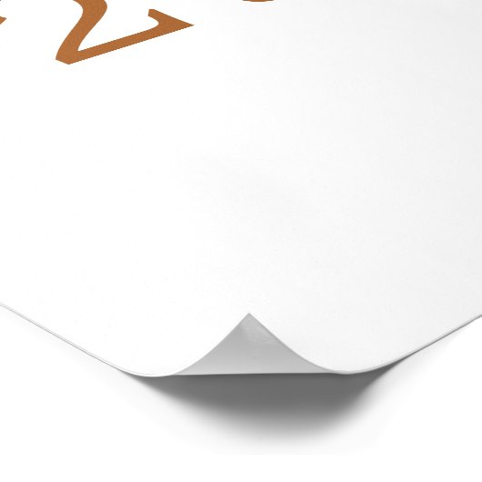 ウッドランドディアバースデーパーティー歓迎ポスター ポスター (角)