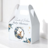 ウッドランドディアブルーフローラボー離れホ水彩 フェイバーボックス