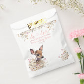 ウッドランドディアベビーシャワーガール フェイバーバッグ (封をした状態)