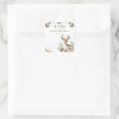 ウッドランドディアベビーシャワーボーイ スクエアシール (バッグ)