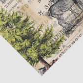 ウッドランドディアヴィンテージクリスマスティッシュペーパー 薄葉紙 (詳細)