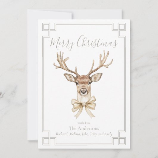 ウッドランドディアーフェスティバル シーズンカード (正面)