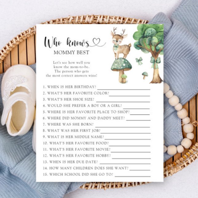 ウッドランドディアー – 誰がママを知っ最高のている (クリエイターアップロード済み)