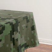 ウッドランドデジタルカモフラージュのビッグフット テーブルクロス (インサイチュ)