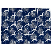 ウッドランドトナカイ ラージペーパーバッグ (裏面)