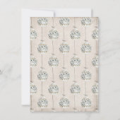 ウッドランドトナディアウォーターカラーホリデーパーティー 招待状 (裏面)