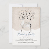 ウッドランドトナディアウォーターカラーホリデーパーティー 招待状 (正面)