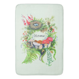 ウッドランドトレシーズボタニカルウォーターリース バスマット