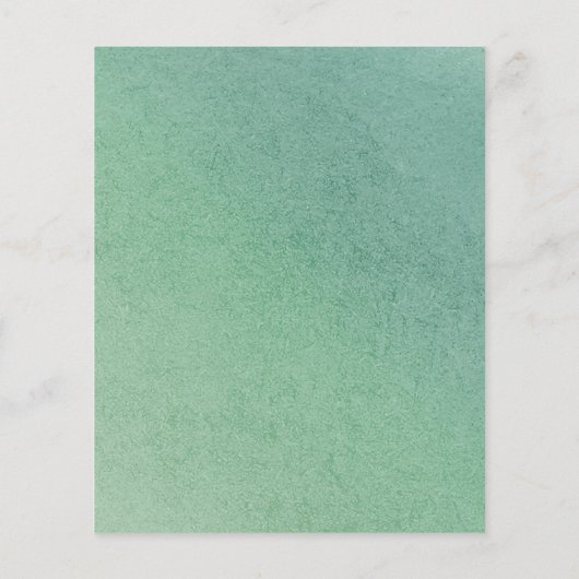 ウッドランドドライブバイベビーシャワー予算招待状 (裏面)