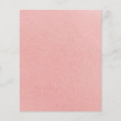 ウッドランドドライブバイベビーシャワー予算招待状 (裏面)