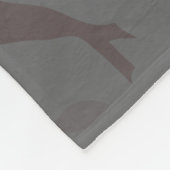 ウッドランドナイトベビーマイルストーンフリース フリースブランケット (角)