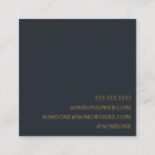 ウッドランドナイトルナモス スクエア名刺 (裏面)