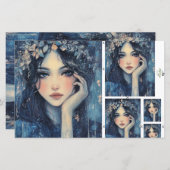 ウッドランドニンフェエンチャントレス紙シート (正面/裏面)