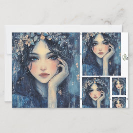 ウッドランドニンフェエンチャントレス紙シート