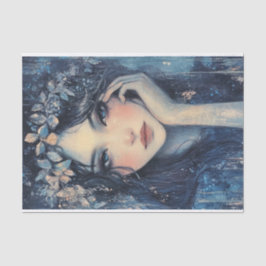 ウッドランドニンフ魔女デコパージュ 薄葉紙