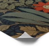 ウッドランドバッジャーウィリアムインスパイアモリス ポスター (角)