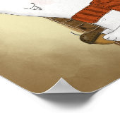 ウッドランドバニーとアコーン ポスター (角)