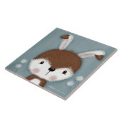 ウッドランドバニーポートレート タイル (側面)