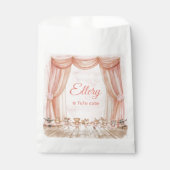 🦊🐰ウッドラ🩰ンドバレリーナパーティーの好意バッグ フェイバーバッグ (正面)