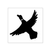 ウッドランドバードアートア飛んでいるック ラバースタンプ (インプリント)