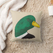 ウッドランドバードマラードアヒル クッション (ブランケット)