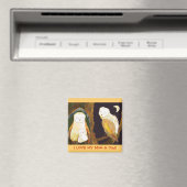 ウッドランドバーンフクロウファミリー マグネット (インサイチュ (食洗機))