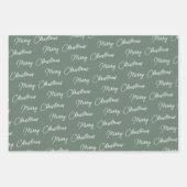 ウッドランドパインズクリスマス ラッピングペーパーシート (正面2)