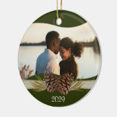 ウッドランドパインズ写真 セラミックオーナメント (左)