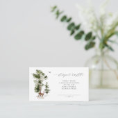 ウッドランドパインツリーズおむつラッフルチケット エンクロージャーカード (スタンド正面)