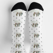 ウッドランドパインツリーフォレストトインデア ソックス (上部)