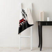 ウッドランドパインフォレストスタッグファミリークリスマス名 シェルパブランケット (インサイチュ)