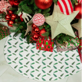 ウッドランドパインブランチ ブラッシュドポリエステルツリースカート