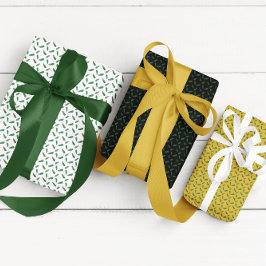 ウッドランドパインブランチ ラッピングペーパーシート