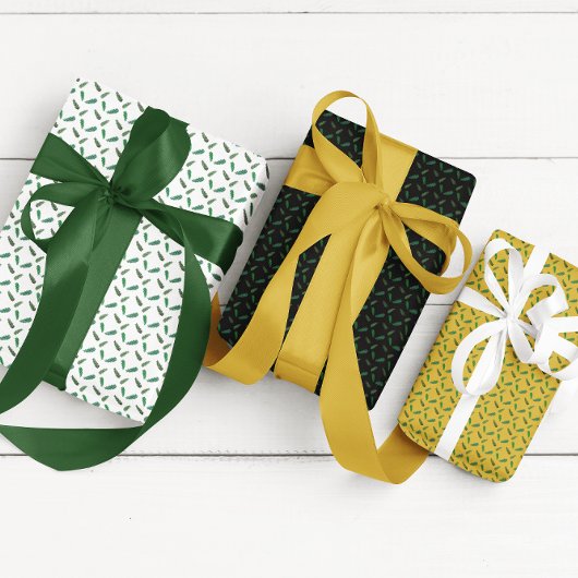 ウッドランドパインブランチ ラッピングペーパーシート