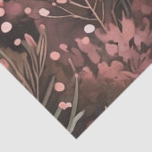 ウッドランドパイン&ソフトピンクベリーフェスティバルパターン 薄葉紙 (詳細)